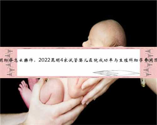 昆明助孕怎么操作，2022昆明4家试管婴儿医院成功率与生殖科助孕费用预估