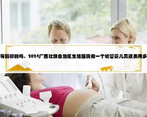 广西有捐卵的吗，2024广西壮族自治区生殖医院做一个试管婴儿男孩费用多少钱